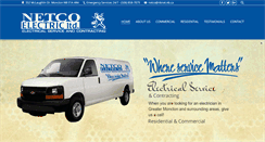 Desktop Screenshot of netcoelectric.ca